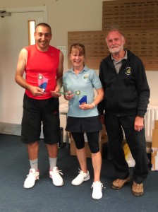 Our Mixed Doubles champions