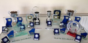 This years trophies, ready to be won!